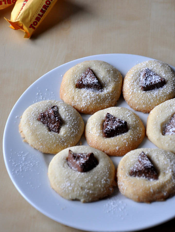 Toblerone Shortbread Kekse – ein kleiner Genuss für zwischendurch