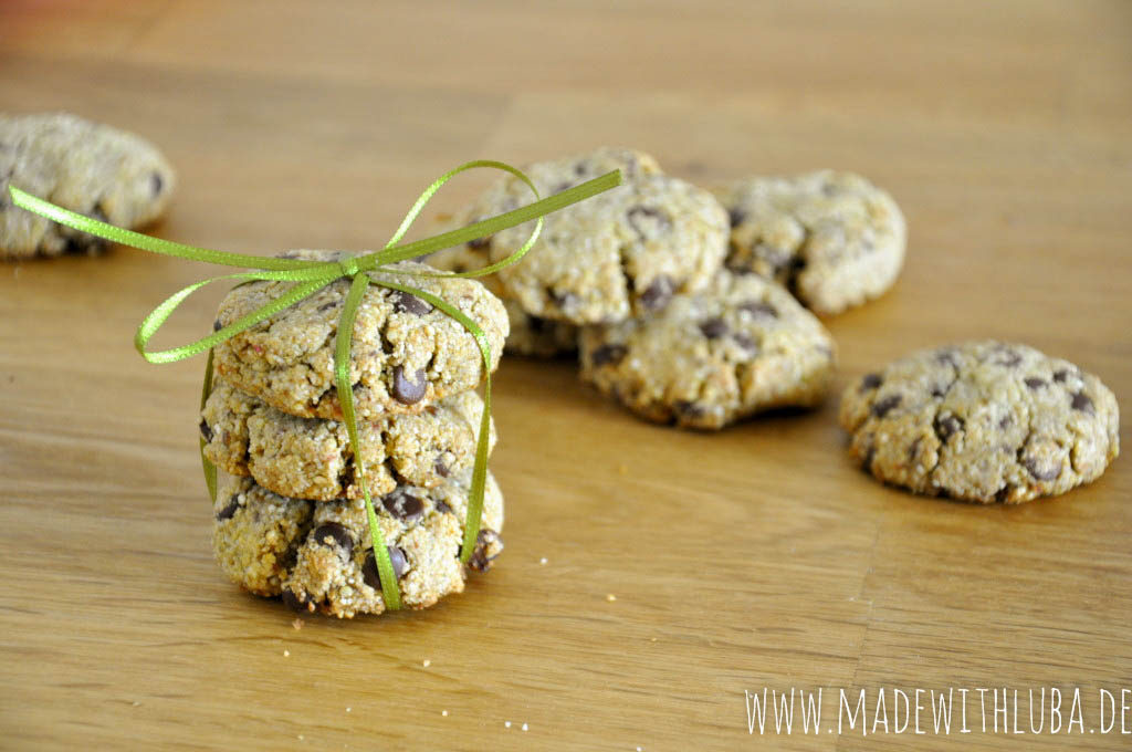 Quinoa Kekse mit Datteln &amp; Schokotropfen - Made with Luba - Kreativer ...