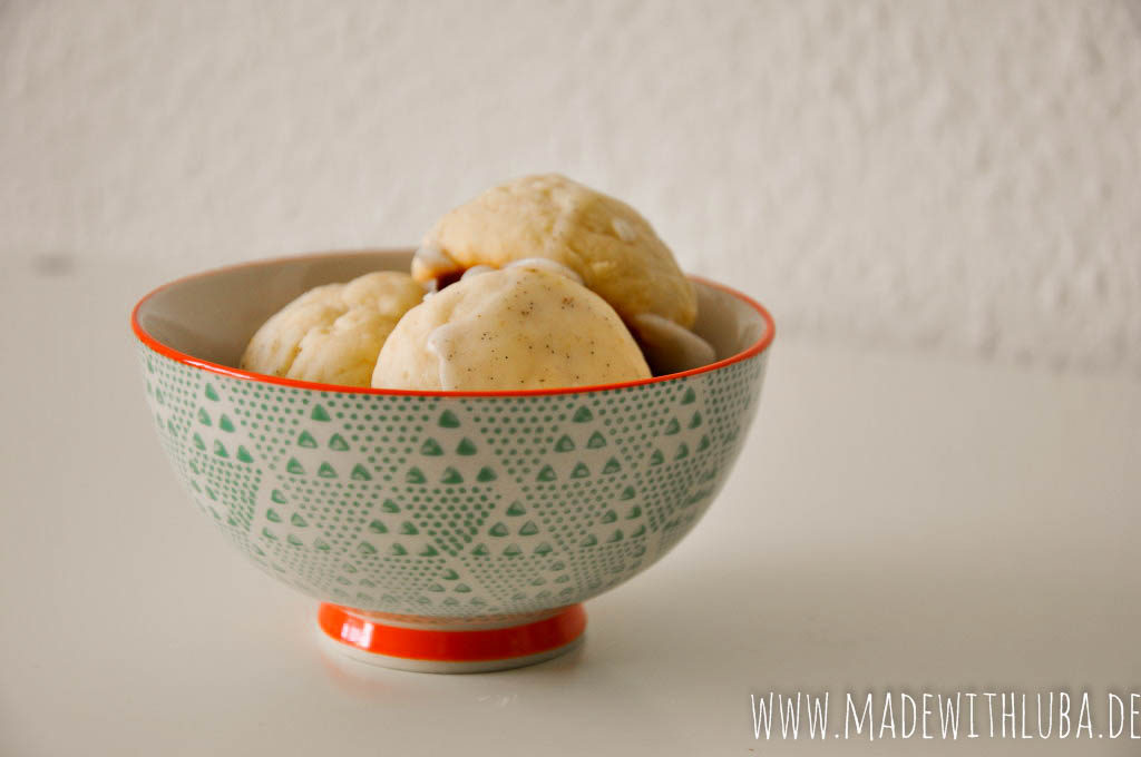 Ricotta Kekse mit Vanille-Glasur - Made with Luba - Kreativer Küchenspaß