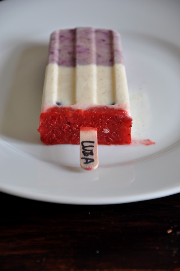 Joghurteis mit Früchten - Made with Luba - Kreativer Küchenspaß