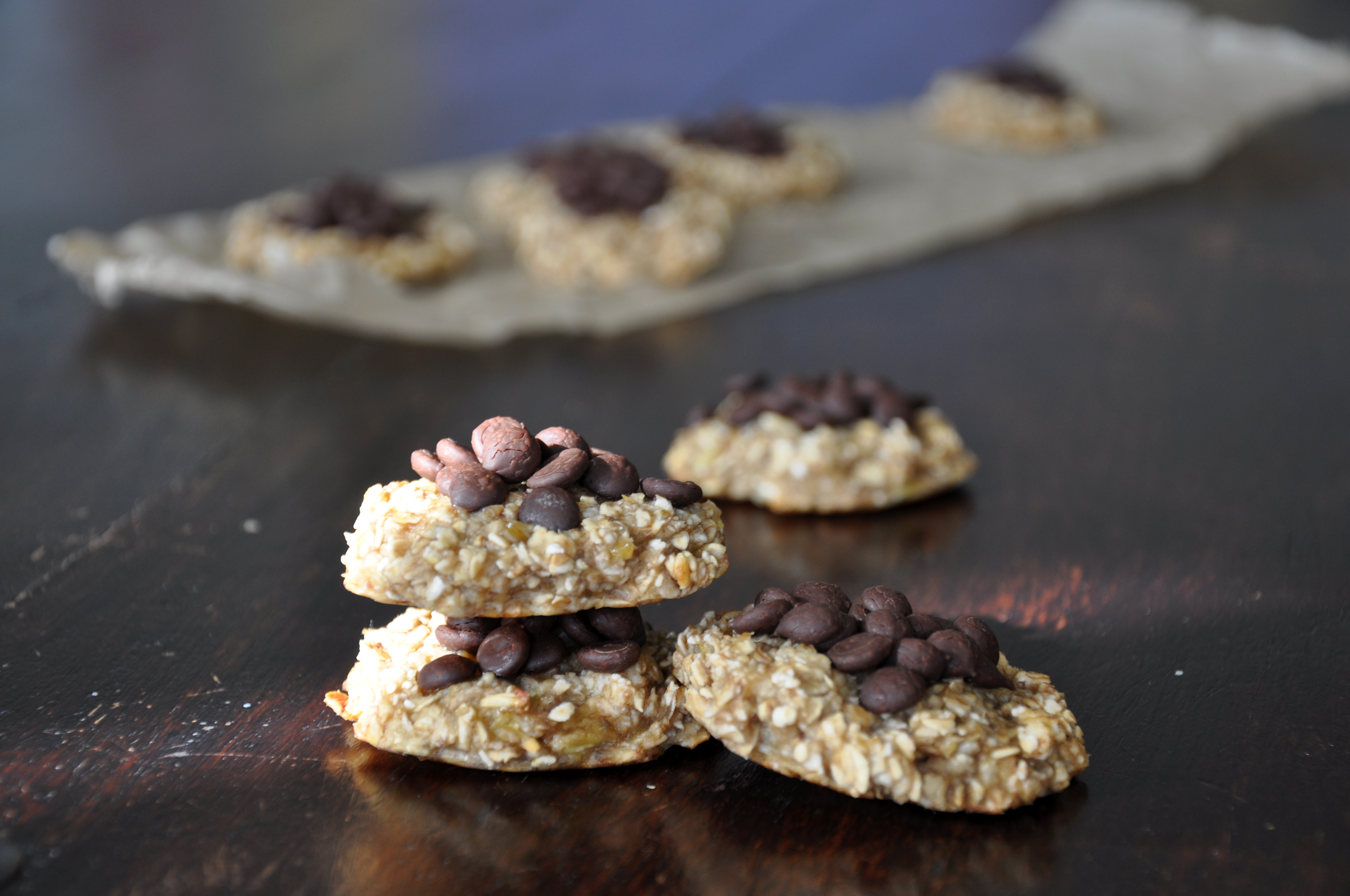 Haferflocken-Bananen-Kekse - Made with Luba - Kreativer Küchenspaß Haferflocken-Bananen-Kekse - Made with Luba - Kreativer Küchenspaß