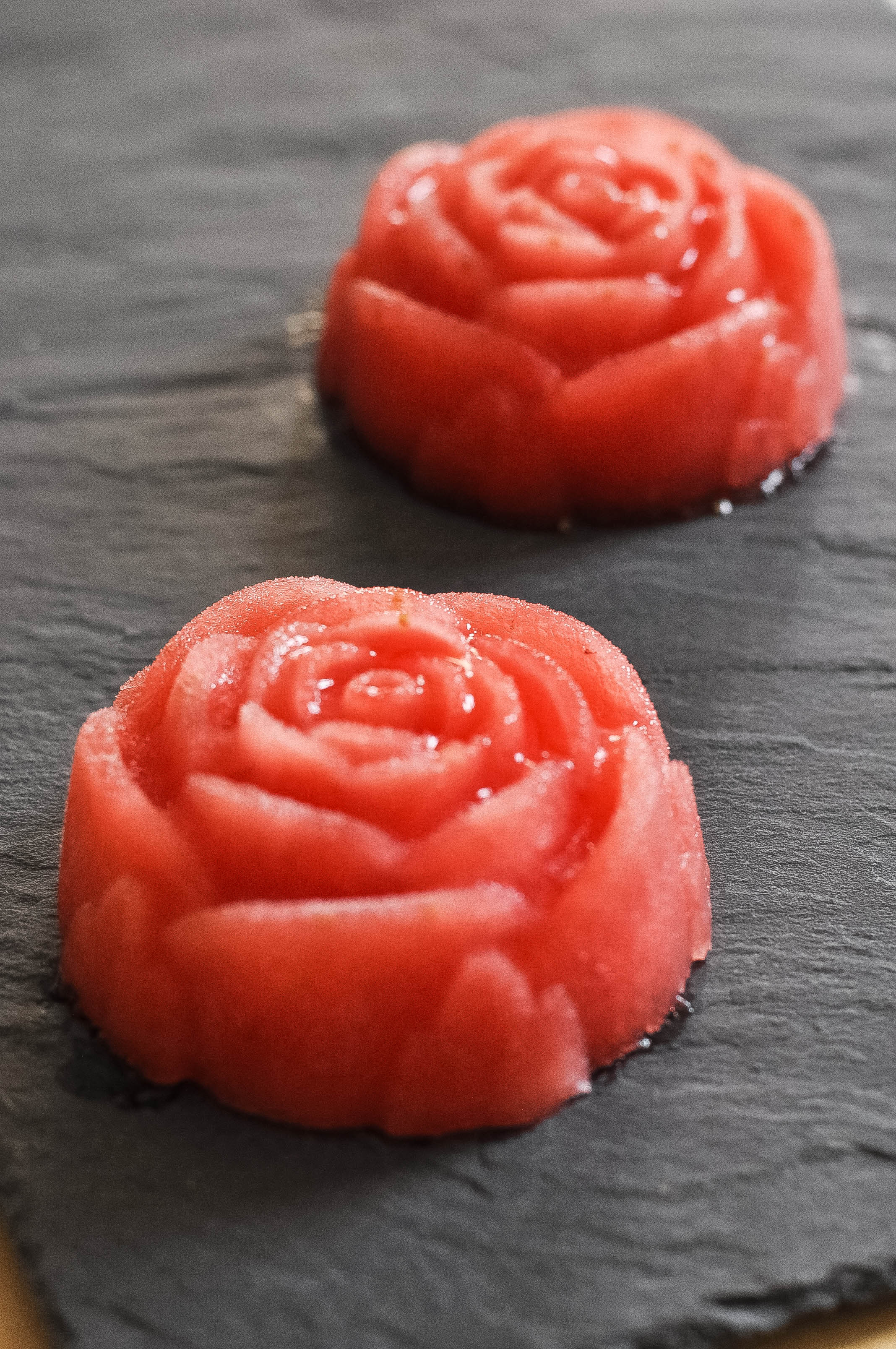 Wassermelonen-Erdbeeren Sorbet