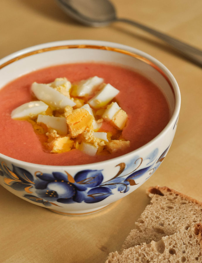 Salmorejo – eine spanische kalte Tomatensuppe