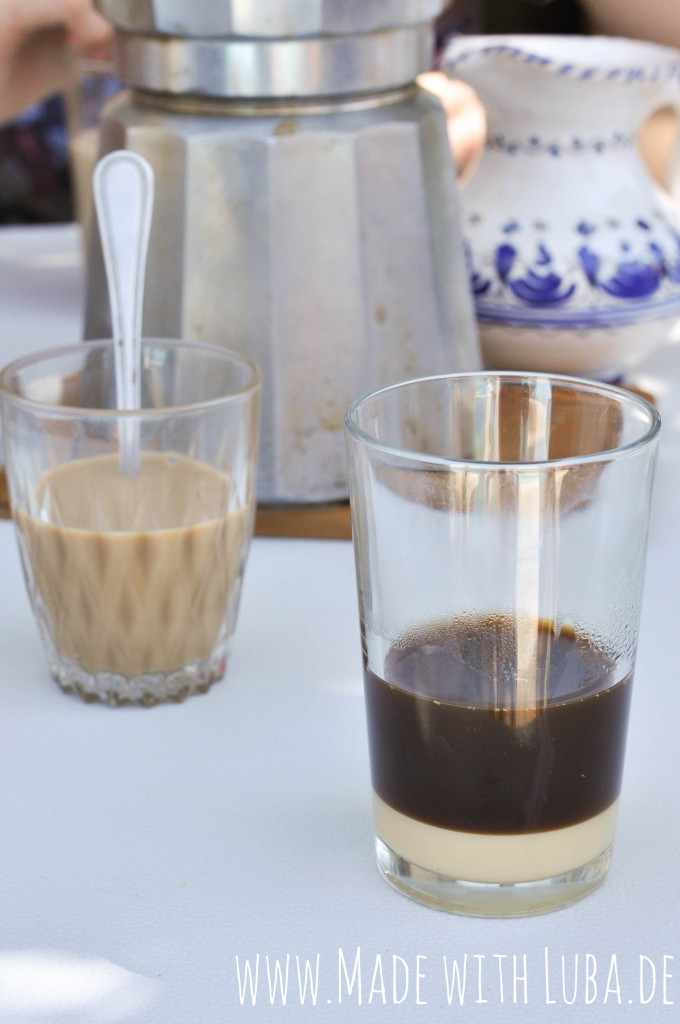 Kaffee mit Milch cafe con leche