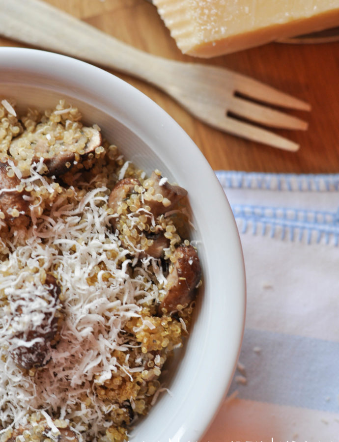 Quinoa-Pilz-Pfanne