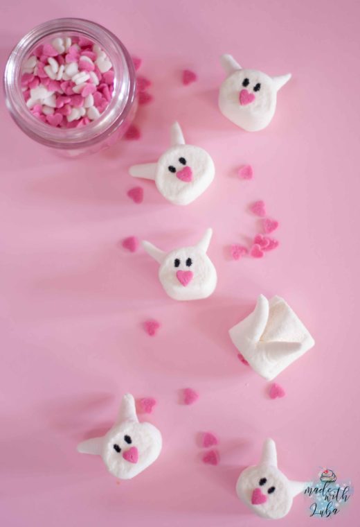 Niedliche Marshmallow Häschen zu Ostern – Ein schnelles DIY