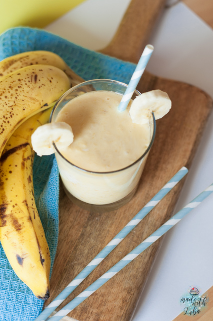 Ein gesunder & leckerer Bananen-Smoothie – Mein Gastbeitrag bei Sasibella
