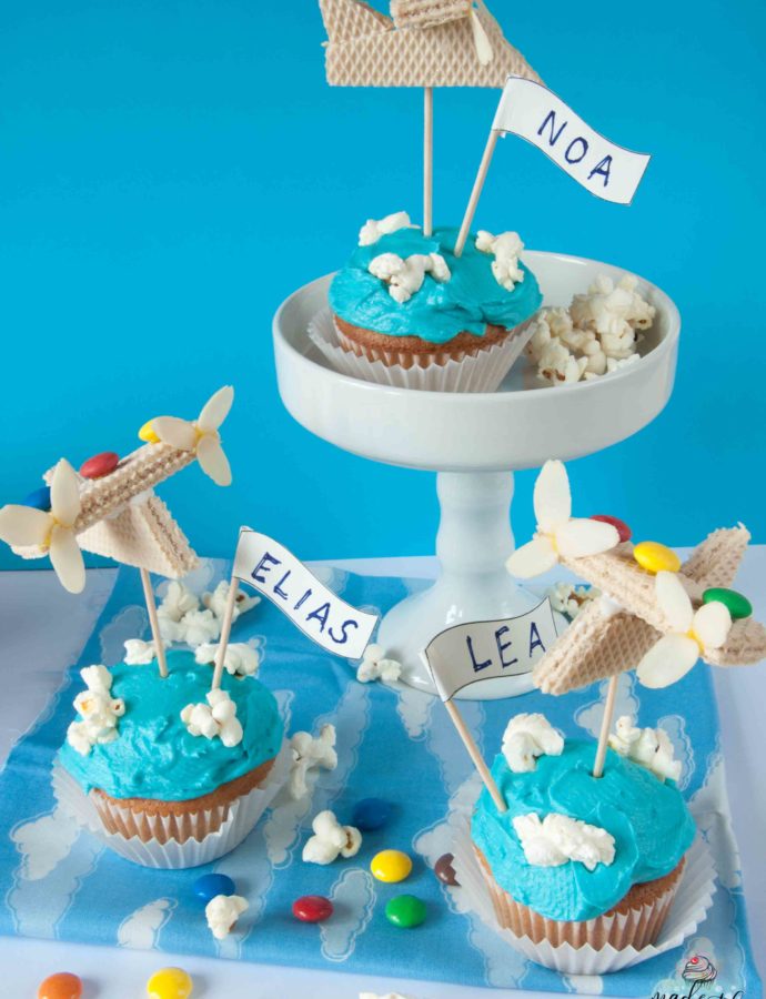 Anzeige: Flugzeug-Cupcakes – Und dein Kindergeburtstag hebt ab!